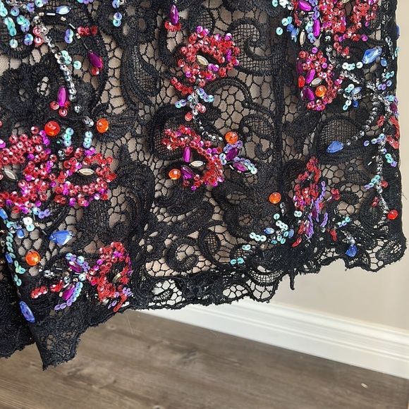 Embellished Cocktail Dress - Picture 7 of 7